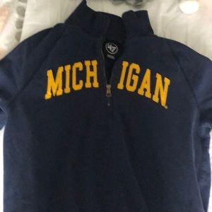 U of Michigan sweatshirt!